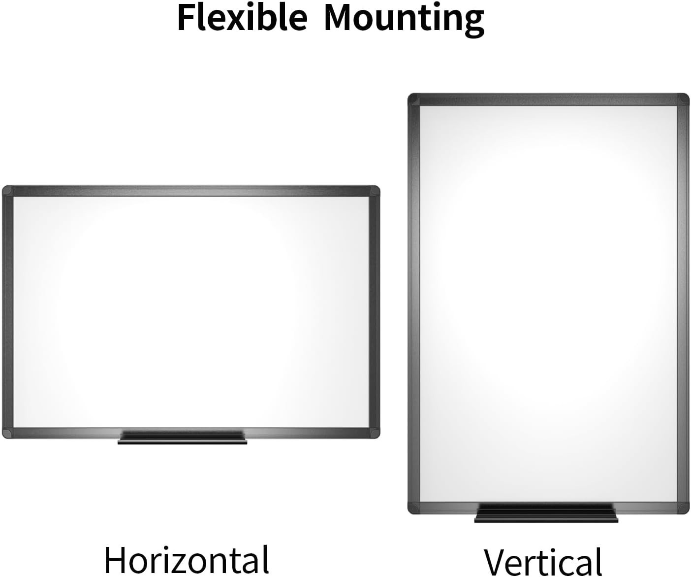 Versatile Magnetic Whiteboard, 48″x32″ – Ideal for Home, Office, and School