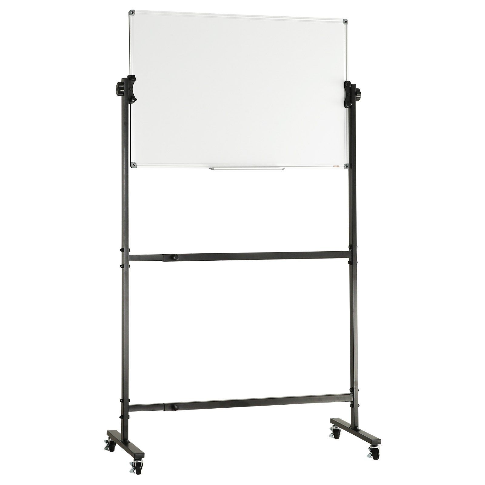 36x24in Rotating Dry Erase Board, Height Adjustable Mobile with 4 Wheels