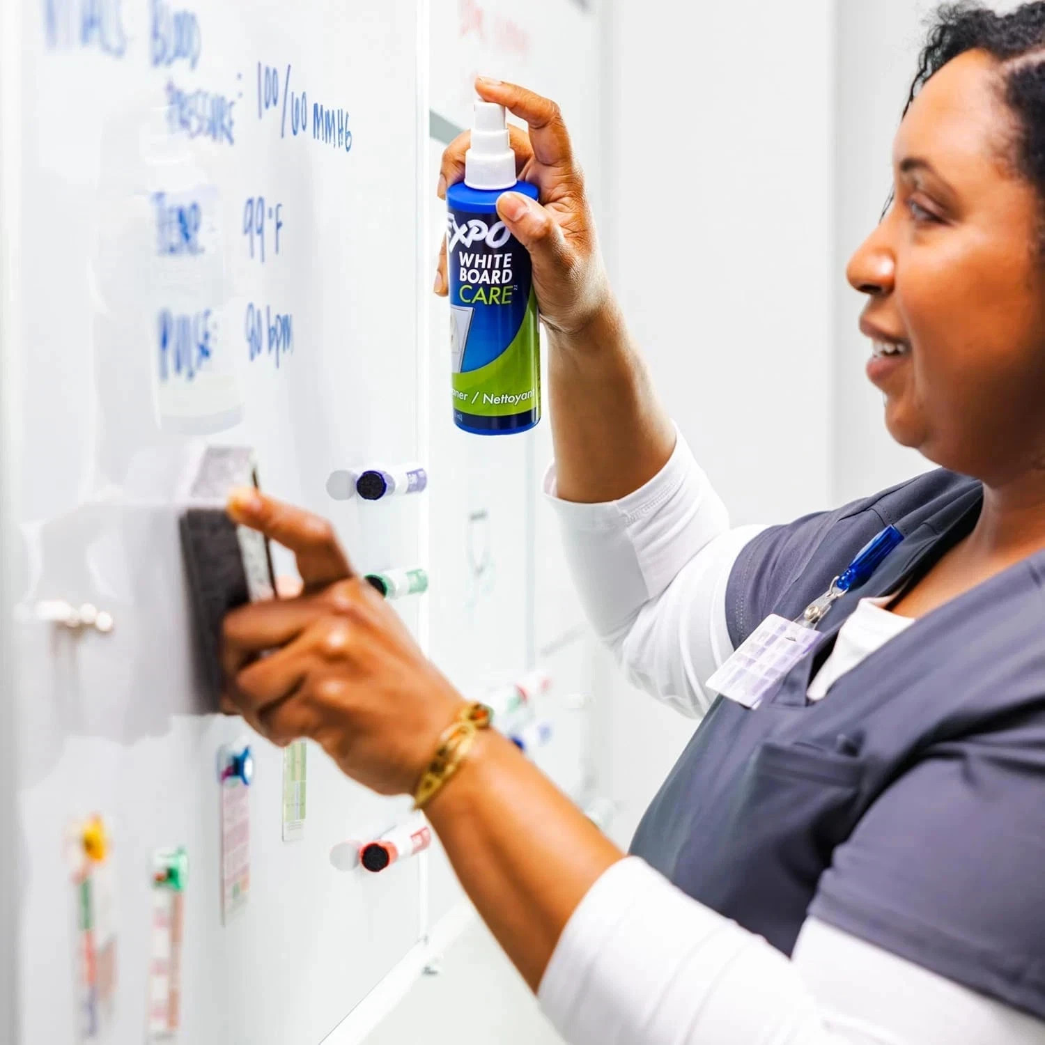 EXPO Dry Erase Whiteboard Cleaning Spray, 8Oz – Calendar, Organization, Essentia