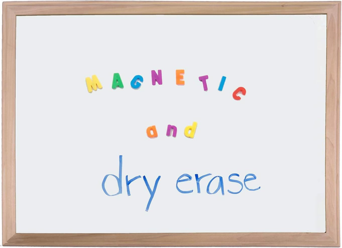 Dry Erase Whiteboard 24 x 36 in Magnetic White Wood Framed Board for Wall