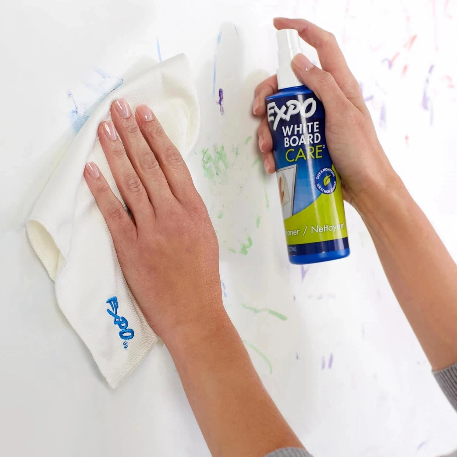 EXPO Dry Erase Whiteboard Cleaning Spray, 8Oz – Calendar, Organization, Essentia