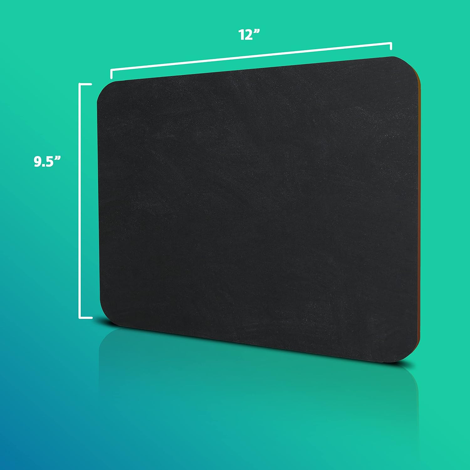 9.5×12 Black Chalkboards 12 Pack Classroom Set Student Menu Chalk Board