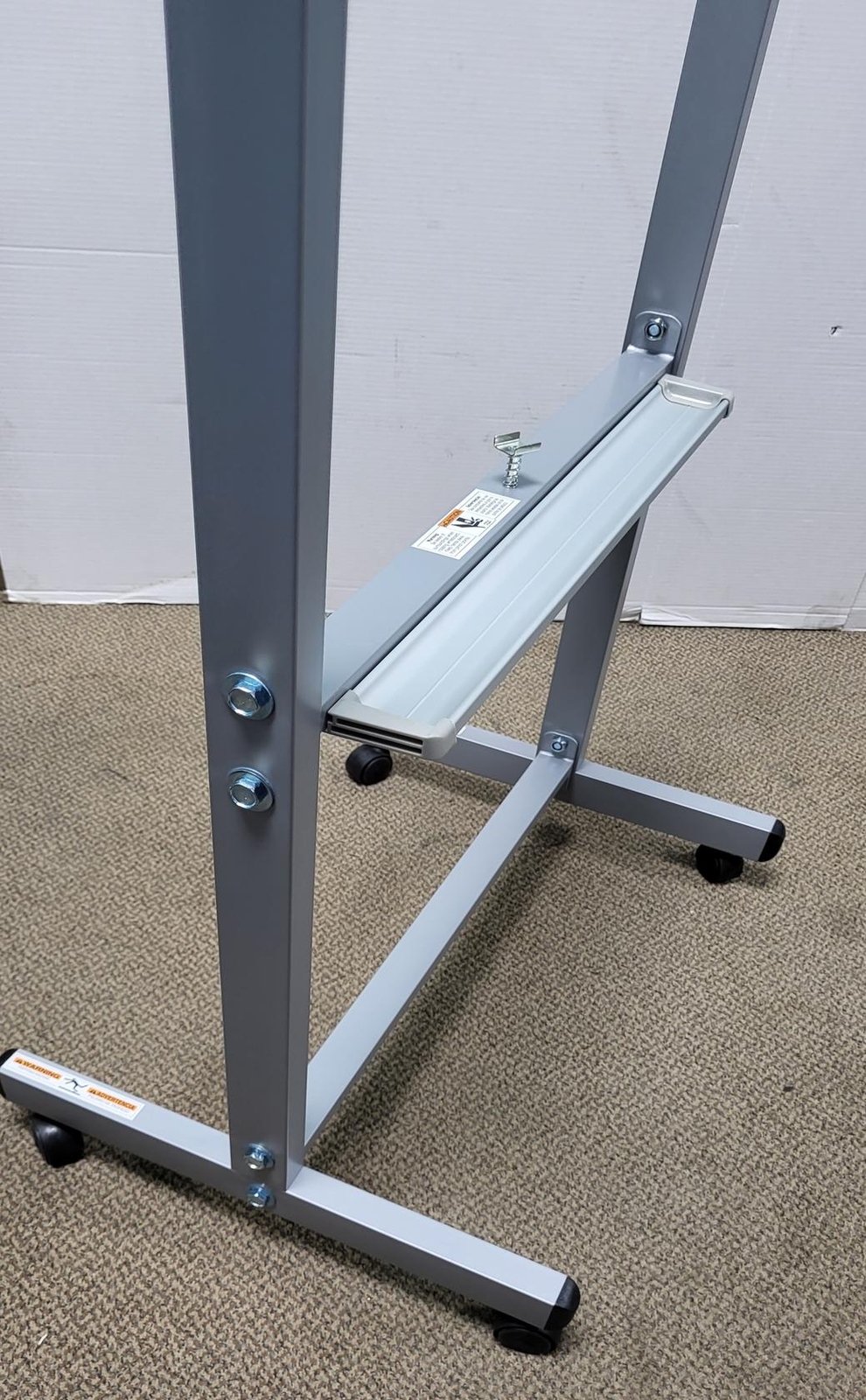 Offex 24″W x 36″H Reversible Magnetic Whiteboard Accessory – Leg Frame Only