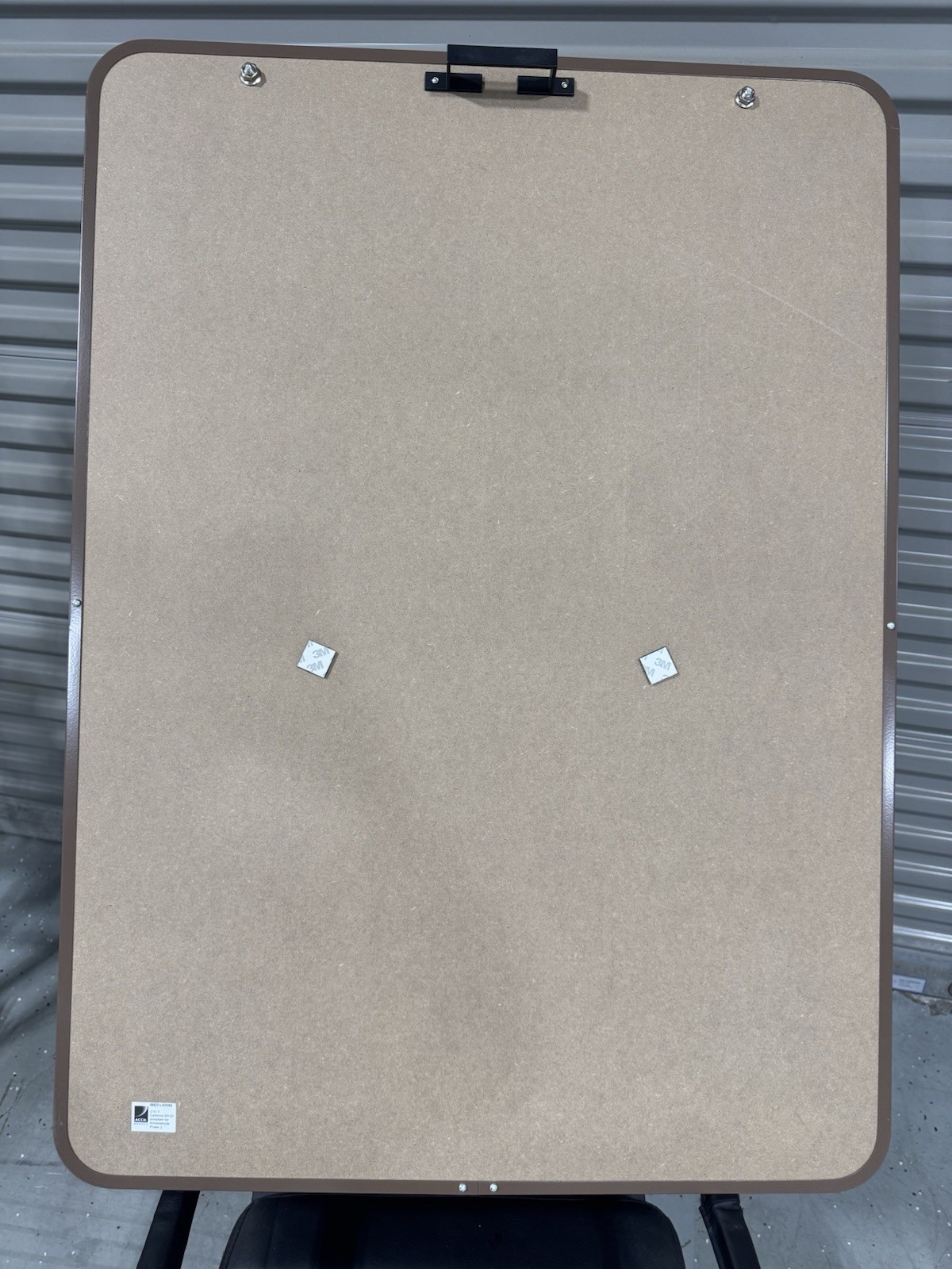 Quartet 21E-7 Oval Dry-Erase Board, 29 x 40, Metallic Bronze Finish Steel Framed