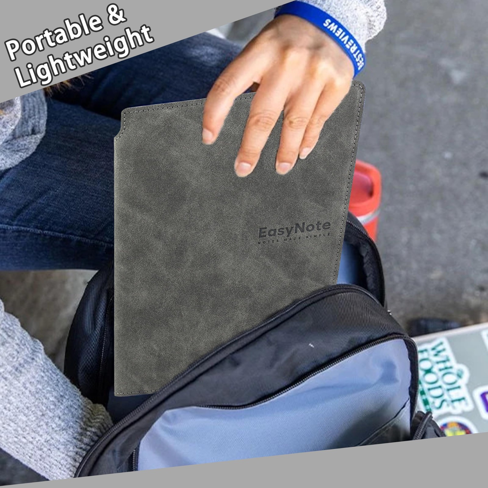 Portable Whiteboard Notebook, Dry Erase White Board Double-Sided