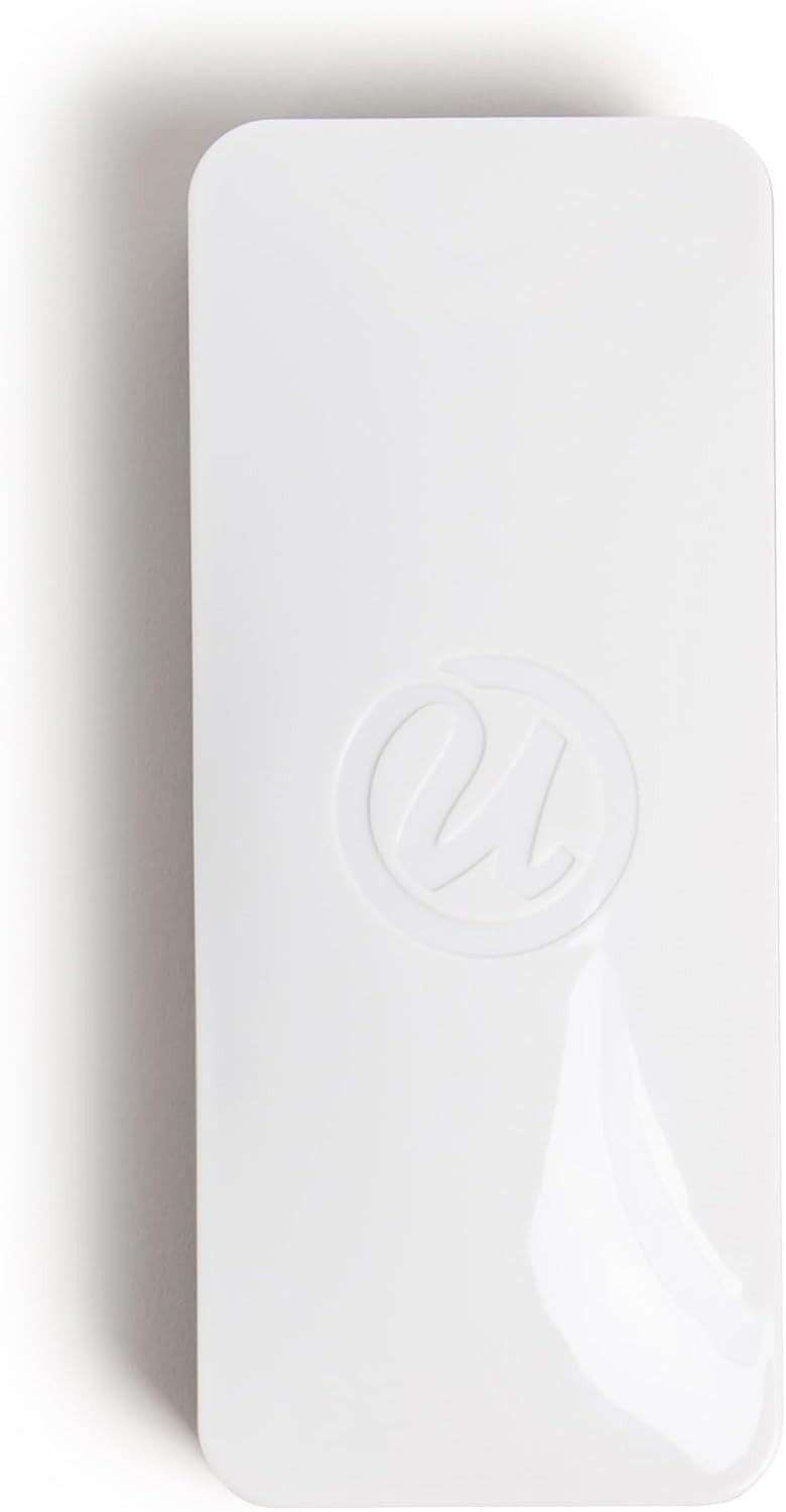 Magnetic Dry Erase Board Felt Eraser – 2″x5″ Lightweight White Design