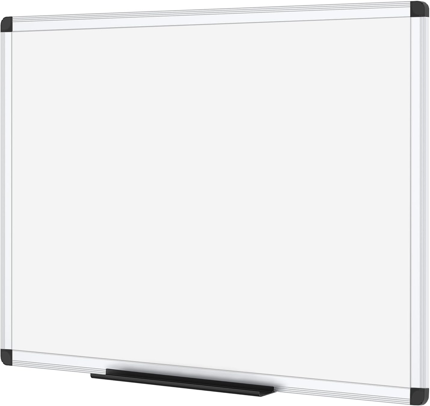 36 X 24 Inches Wall Mount Magnetic Dry Erase Board with Silver Aluminum Frame