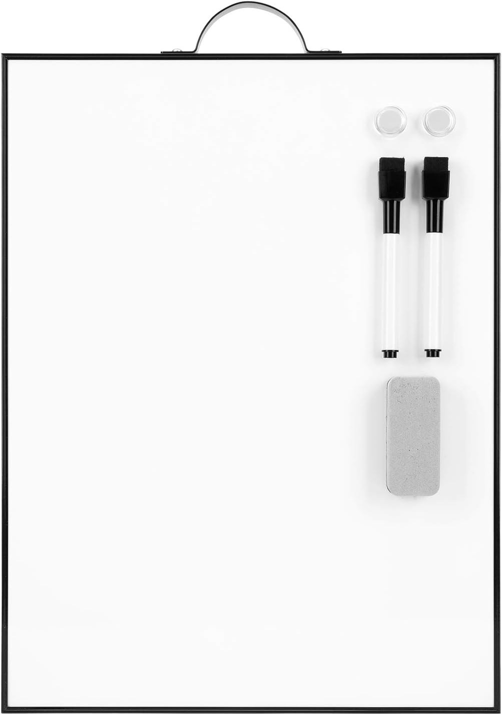 16″x12″ Portable Magnetic Dry Erase Whiteboard w/Handle for Office Home