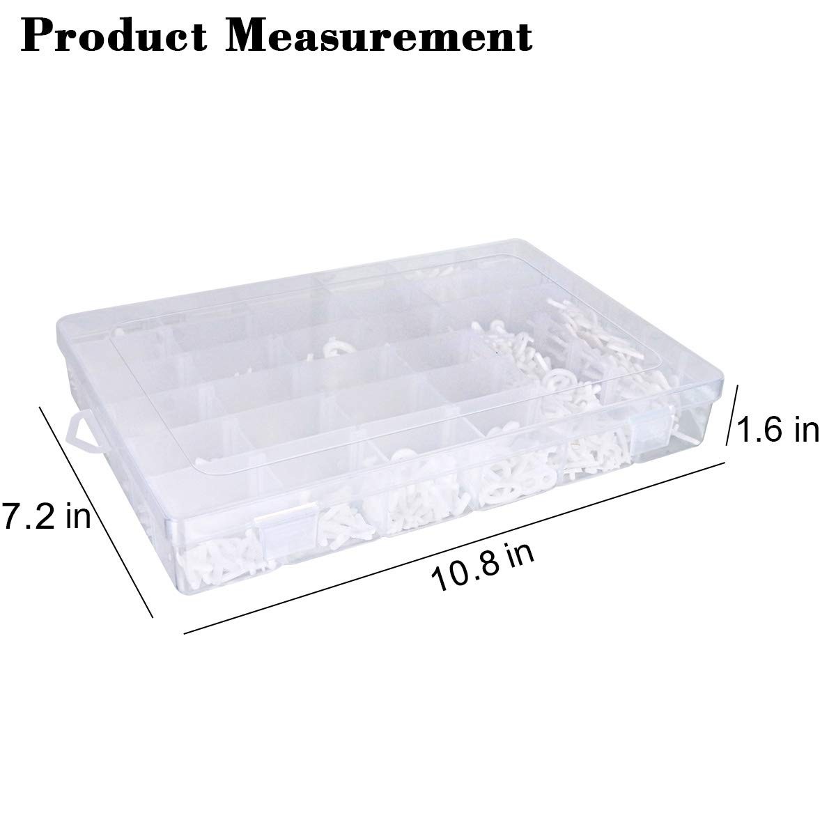 Garsum LB01 Letter Board Letters 645 PRE-Cut Characters 3/4 and 1 Inch White