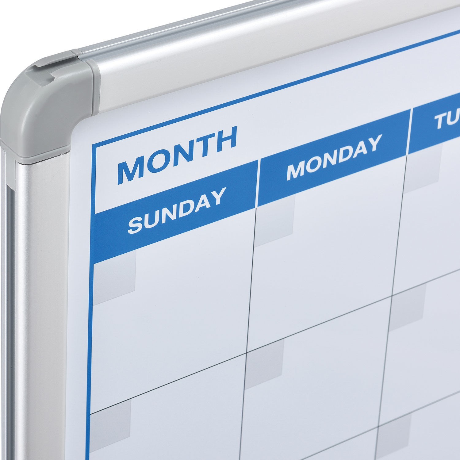 Global Industrial 36″W x 24″H Magnetic Dry Erase Calendar Board