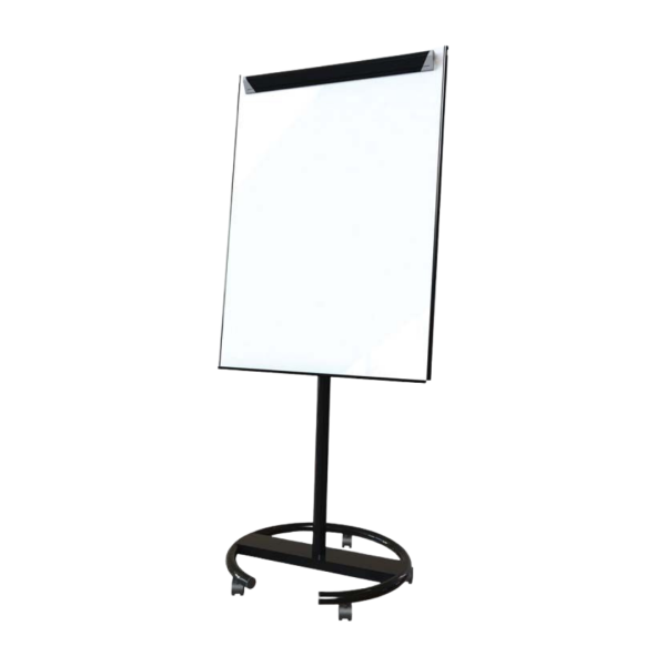 Chevalet de conférence avec tableau blanc