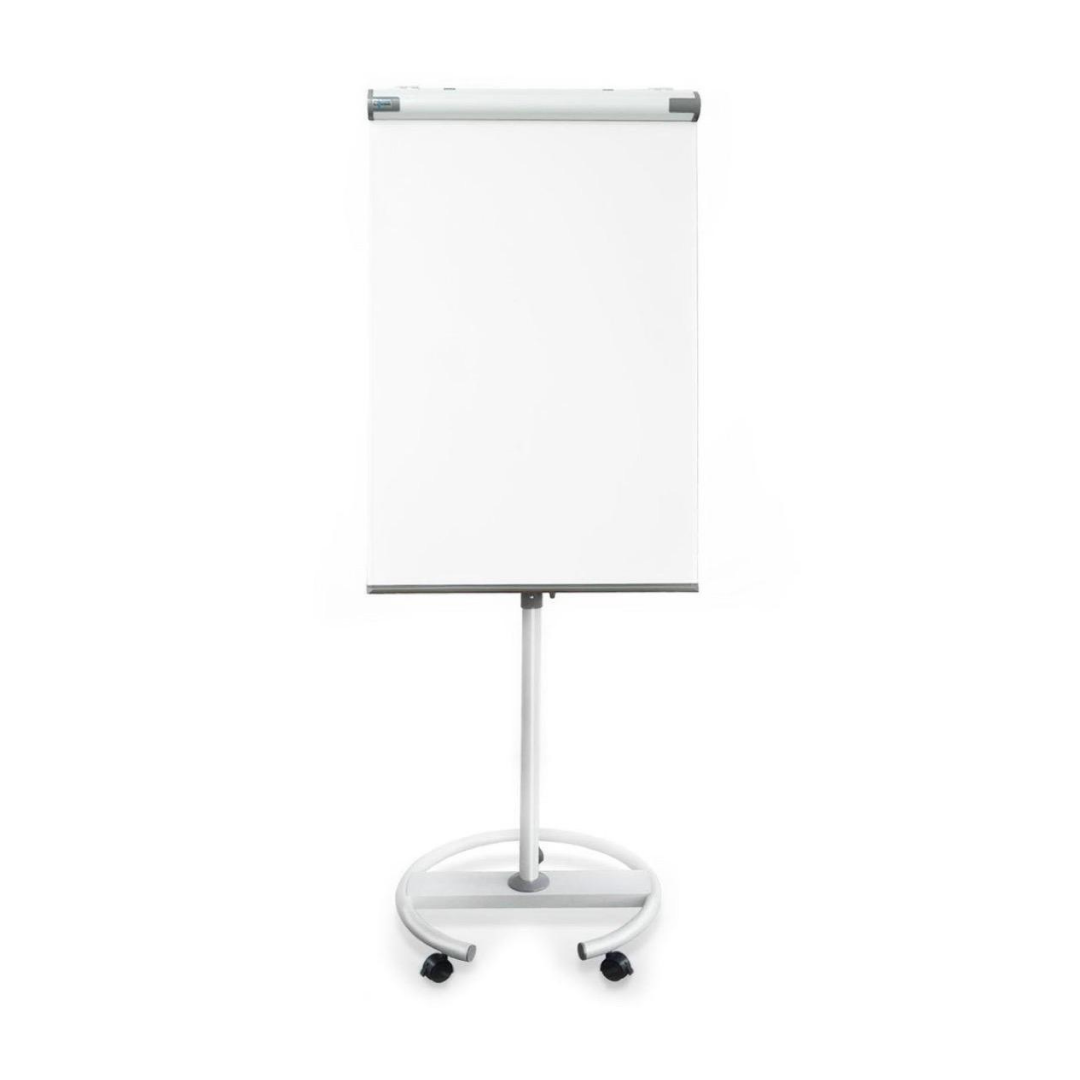 Chevalet de conférence avec tableau blanc couleur blanc